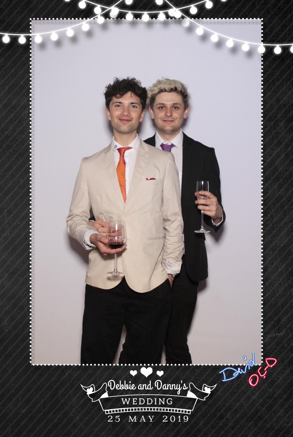 Debbie & Danny's Wedding | View more photos from the event at gallery.myphotoboothexperience.co.uk/u/MyPhotoBoothExperienceLtd/Debbie-Dannys-Wedding